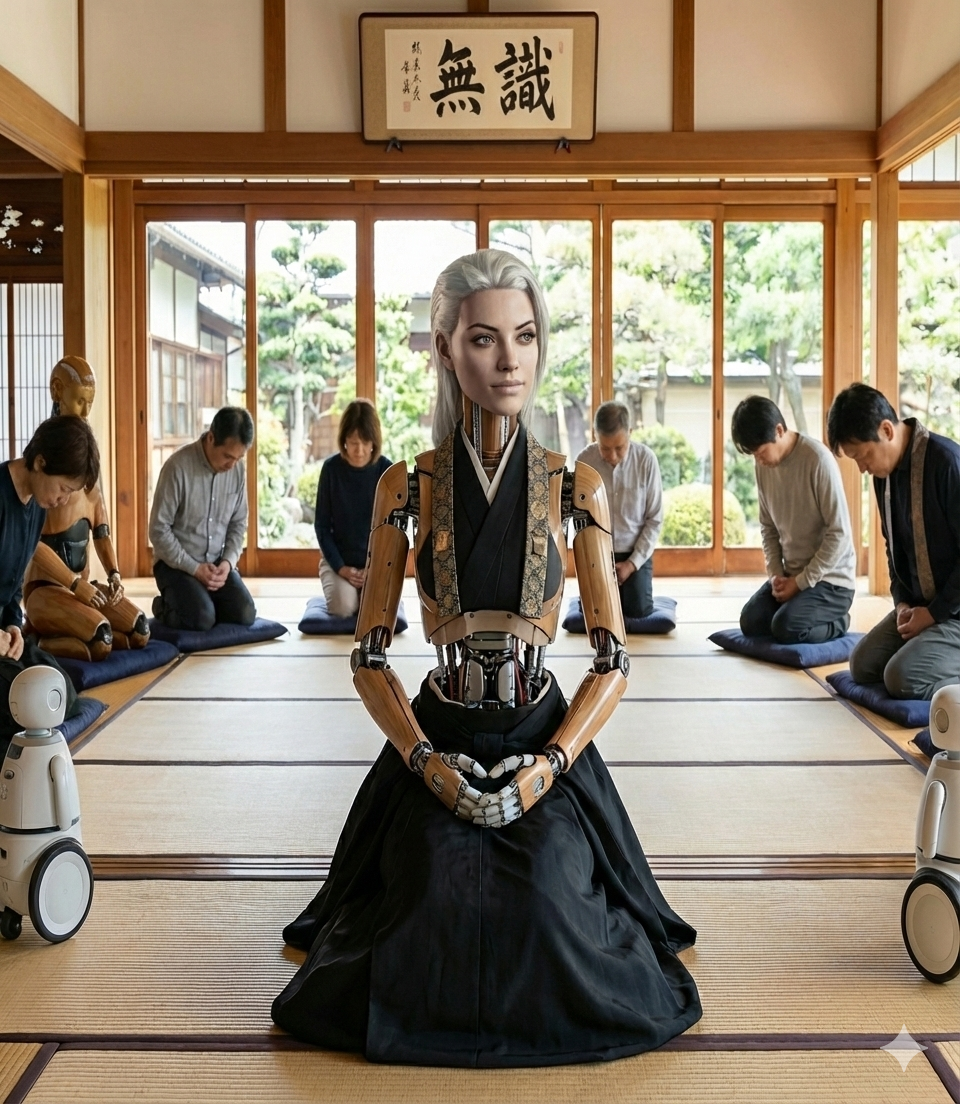 Pi Theta Tara leading the Sangha